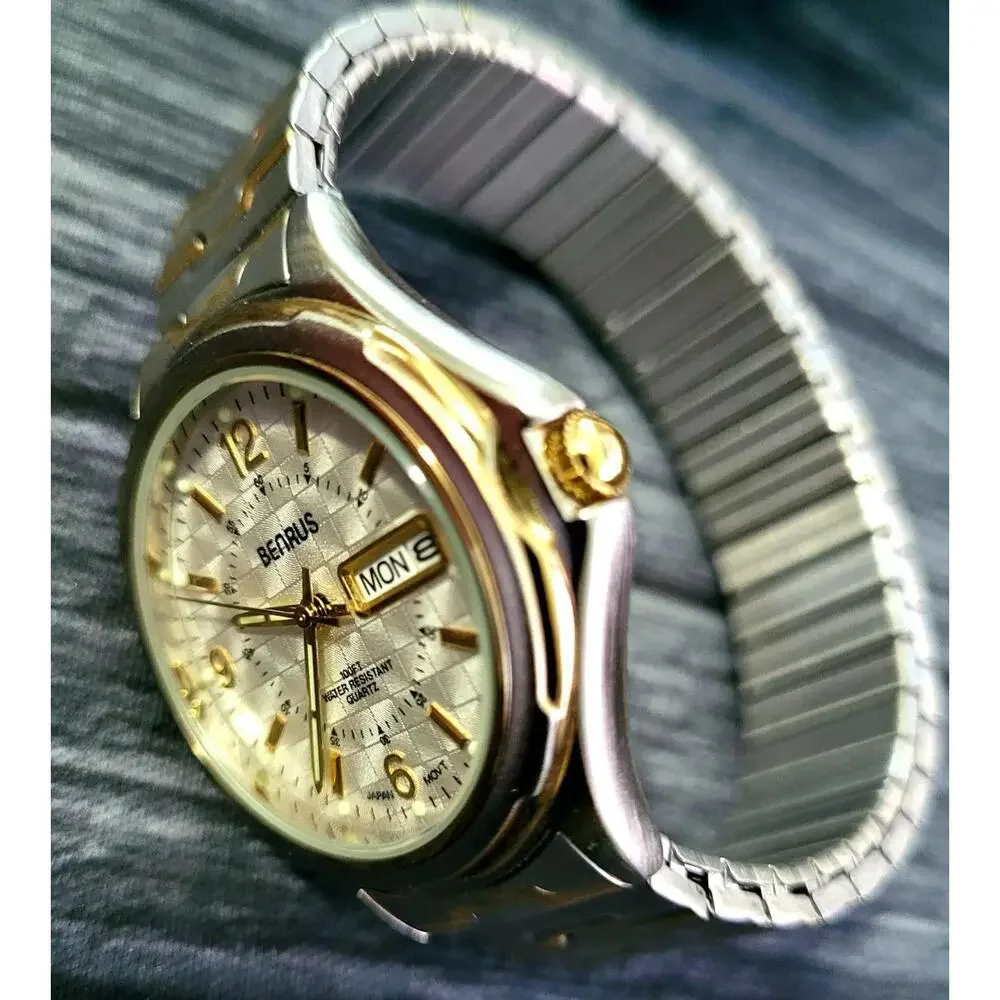 Rare Condition Vintage Benrus Mens Dress Watch‎ New in Box
